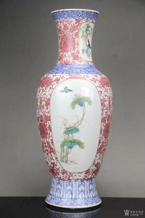 民國(guó)精品薄胎料彩開窗粉彩花鳥紋大瓶 工藝與收藏價(jià)值探析